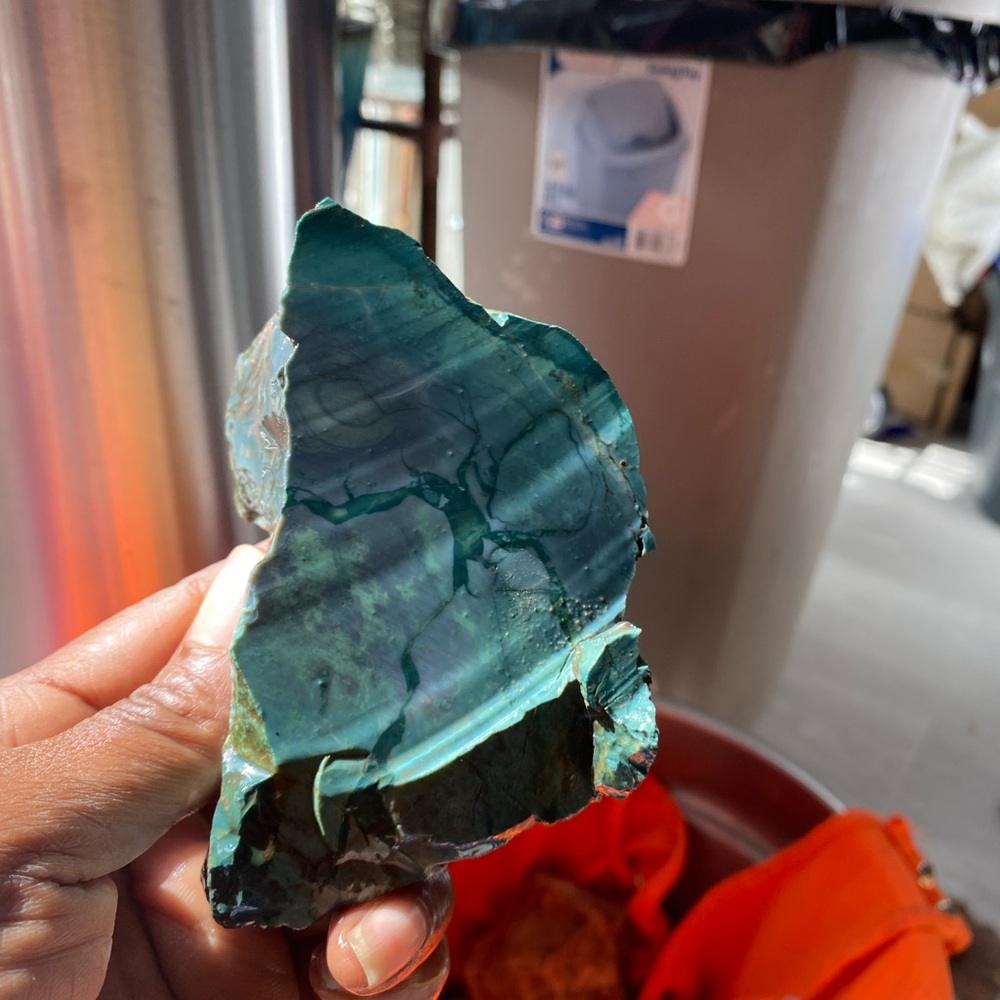 Nephrite Jade. Elegant Green Decorative Stone Accent